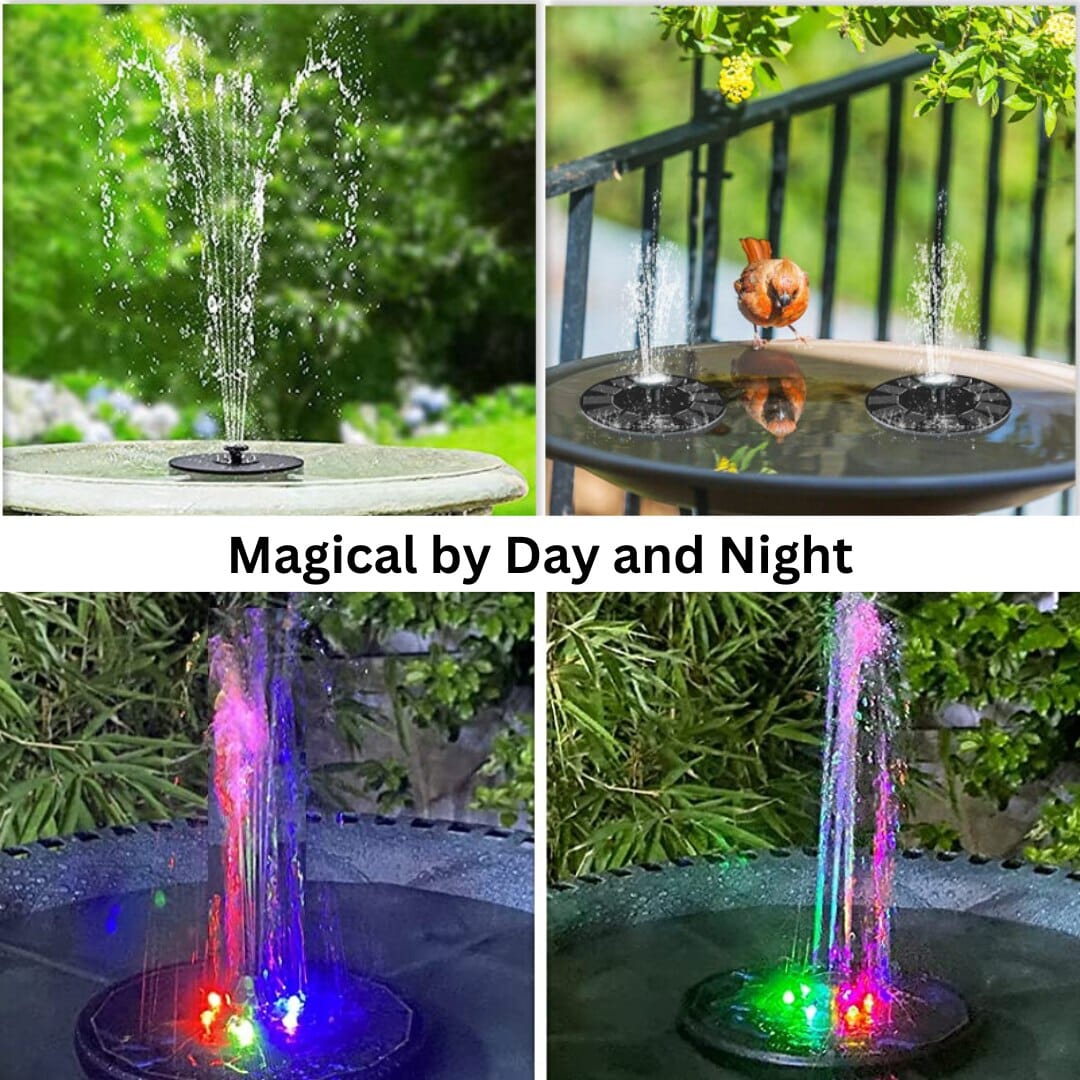 SolarGlow (2023 Model) Fountain Modernible 