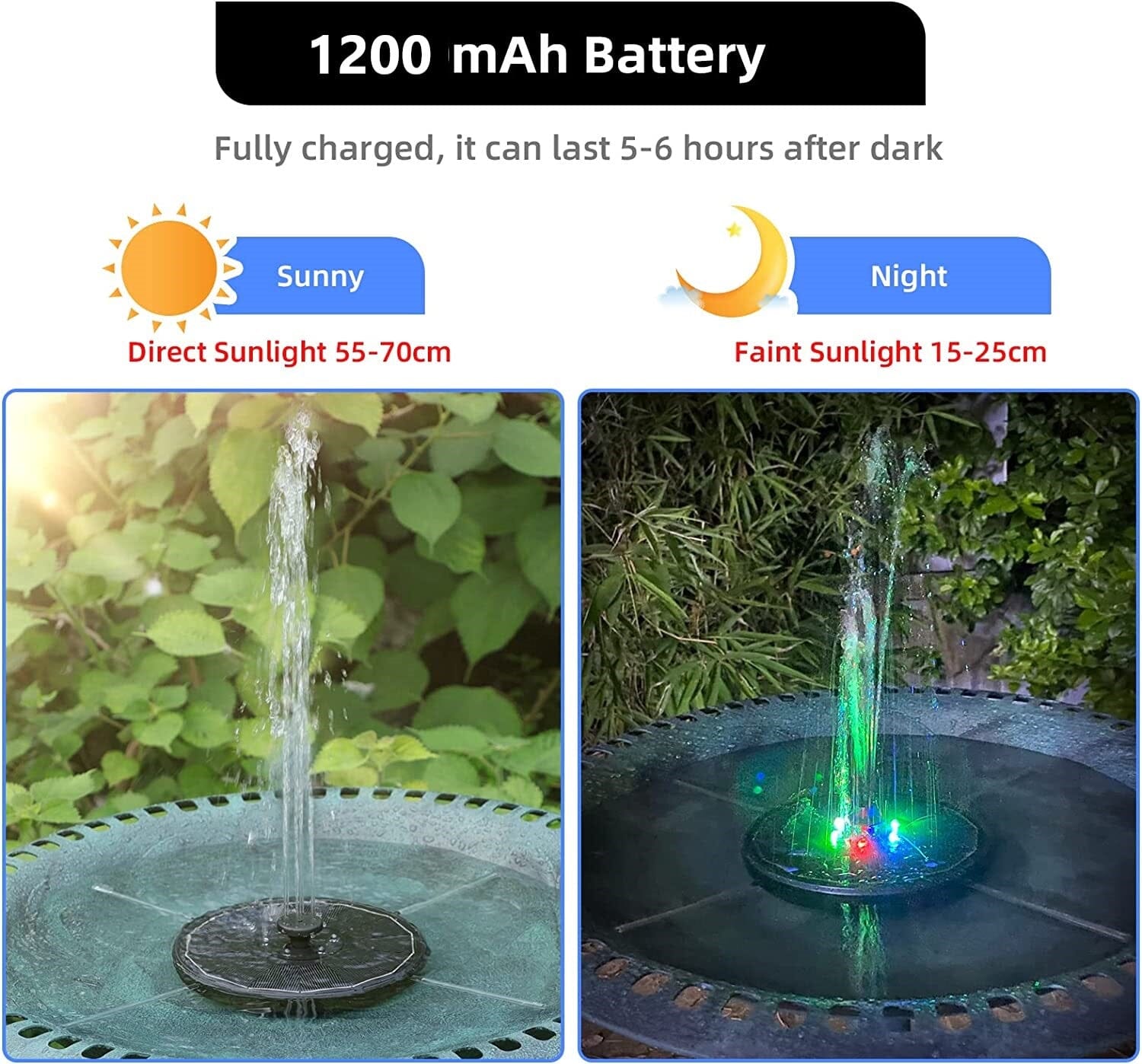 SolarGlow Fountain Modernible 